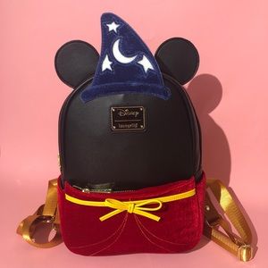 Sorcerer Mickey Loungefly Light-up Backpack NWT